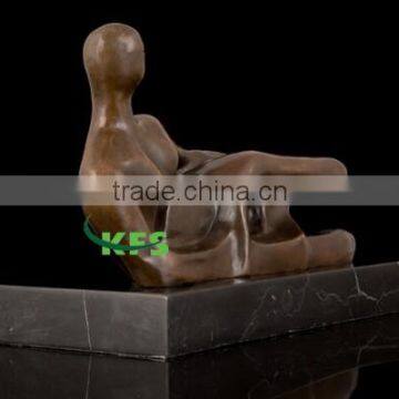 Bronze Henry Moore Small Statue photo-3