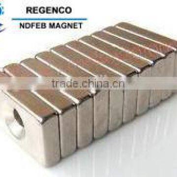 NdFeB Magnet Triangular with Cup Hole