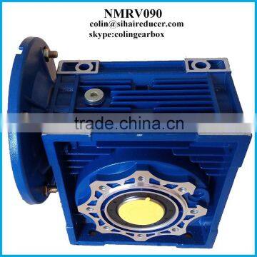 NMRV090 aluminium speed reducer, gearbox spare parts