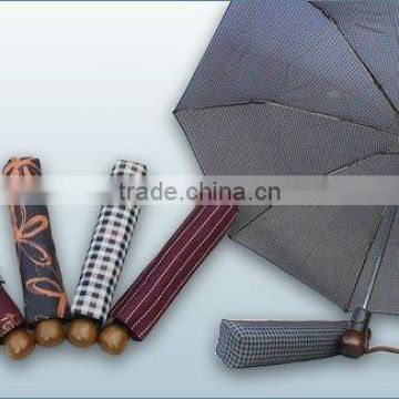 3 fold mini automatic umbrella