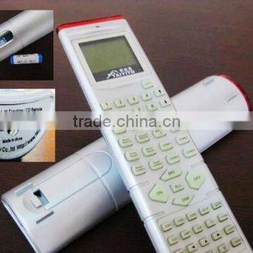 X10 LCD universal remote control/1 year warranty/ 256 address