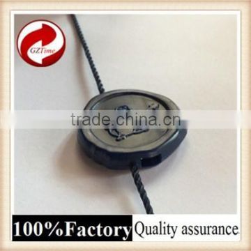 Fashional good quality plastic seal tag with logo plastic string manual dog tag machine