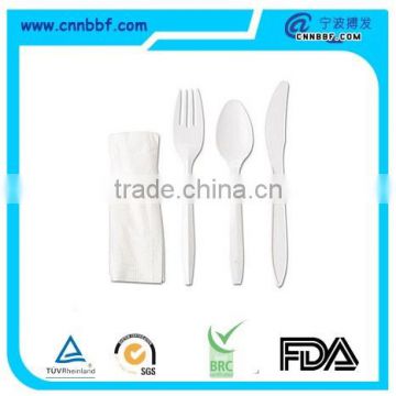 Food grade PS inflight clear disposable plastic cutlery                        
                                                Quality Choice