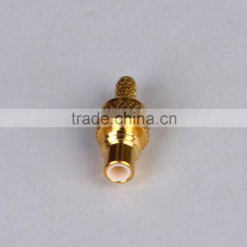 HOT SALE RF Connector, 50 Ohm Straight Crimp Jack SMC Connector