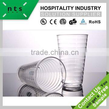 Durable Use Textured Flat Base Tumblers