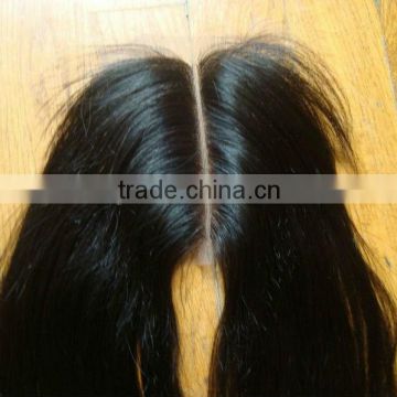 virgin brazilian hair weave top closure piece