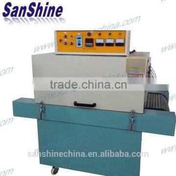 Industrial electric heating shrinking hot air cycled tunnel oven