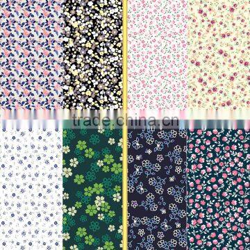 Flowers designs painting fabric /China supplier 4 way stretch printed underwear nylon spandex fabric for female underwear