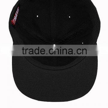 New Arrival 3D Embroidery Golden Metal Plate Snapback Hats photo-4