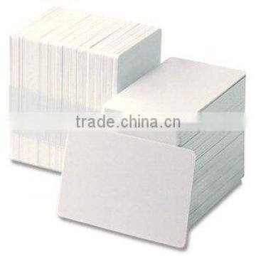 Plastic White PVC Card