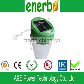 Bamboo Table & Reading Portable Battery LED indoor Solar Lamps