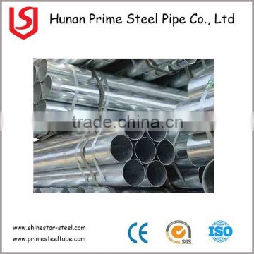 wholesale cold rolled galvanized pipe size chart/gi pipe for greenhouse