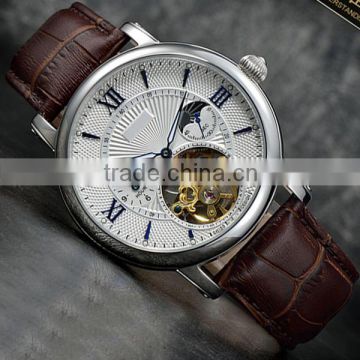 Most popular men watch set japan movement no battery automatic watch