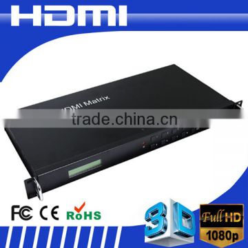 RS232 hdmi matrix switch 8x8 with IR/Ethernet