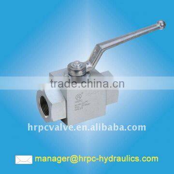 HRPC brand high pressure ball valves with perfect surface