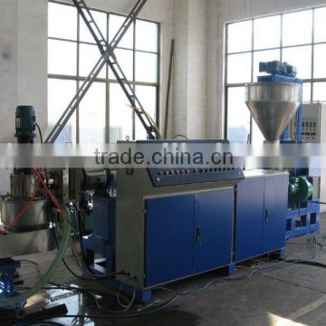 110kg/h Twin Screw Extruder for PVC with competitive price