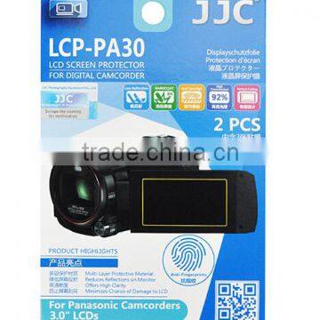 LCD Guard Film JJC LCP-PA30 PET Screen Protector For Panasonic Camcorders 3.0'' LCDS