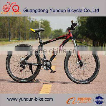 26''cheap steel frame MTB/ 21 Speed mountain bikes/Disc Brake Mountain bicycle