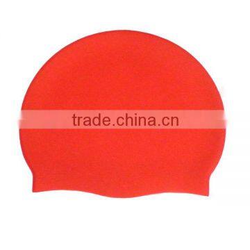 Colorful Customized Logo Available Printed Silicone Swim Cap photo-3