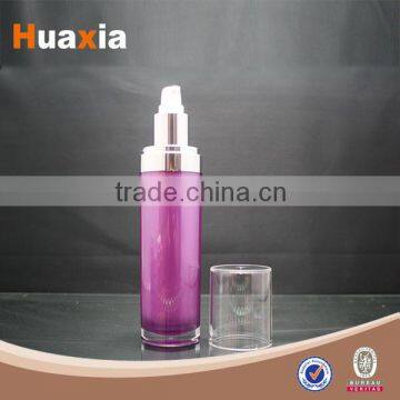 Silk-screen Printing High End Elegant Unique airless pump cosmetic bottle