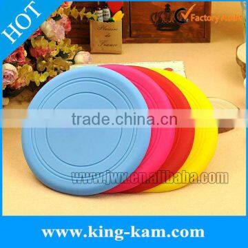 silicone rubber pet frisbee toy