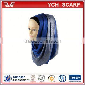 Pantone color dyeing islamic hijab fabric in Solid Color                        
                                                Quality Choice