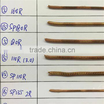 2015 new design snake chain,snake chain.copper chain.