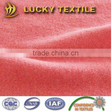 Plain style merino wool knit fabric for coat and jacket