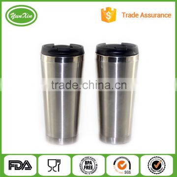 High Quality 16oz Stainless Steel Mugs/double wall stainless steel travel mug