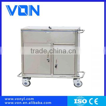 FC-21-3 Stainless steel Emergency Trolleys