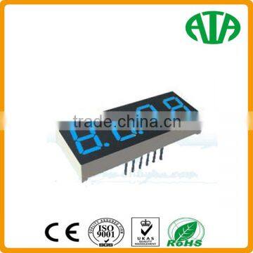 7 segment led display,0.25 inch single