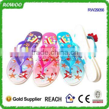 promotion popular pvc Women Summer Beach Sandals Flip Flops