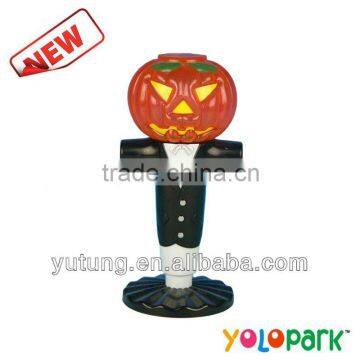 Halloween Pumpkin Light ,plastic halloween light up pumpkin ,hot selling plastic halloween pumpkin toy with light up