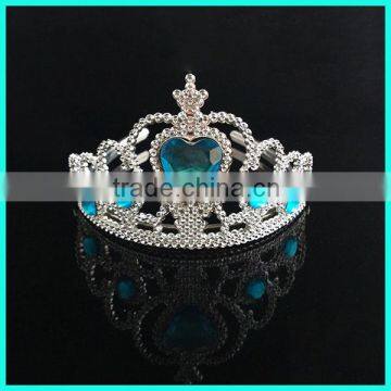 2015 Wholesale high quality silver sequin frozen crown