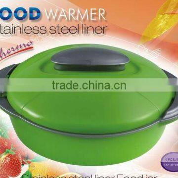 food grade plastic food warmers with stainless steel liner