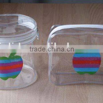 transparent pvc cosmetic bags with zipper                        
                                                Quality Choice