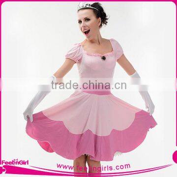 Pink Cosplay Dress Halloween Dress Sexy Uniform