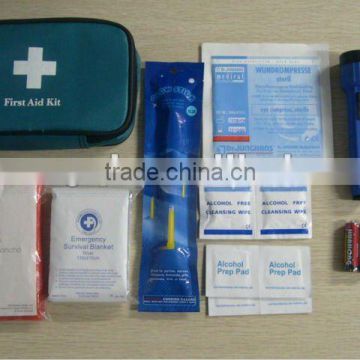 Emergency First Aid Kit Bag with torch