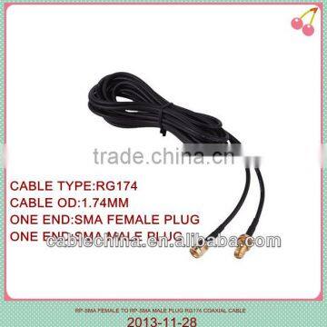 SMA female to RG174 Coaxial Extension Cable