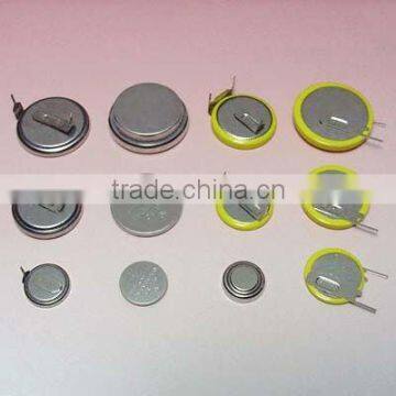 rechargeable button cell battery