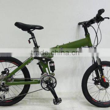 20" 24speed alloy folding mountain bike for hot sale