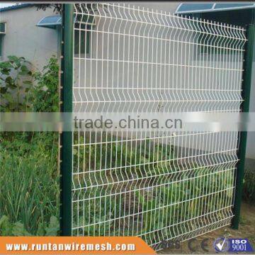 15 Years Factory hot dipped galvanized and powder coated metal grid 3d fence