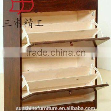 high quality wooden shoe cabinet design /shoe cabinet/ shoe rack/ shoe shelf