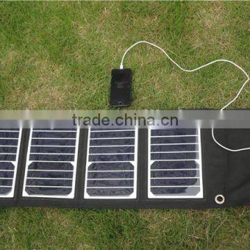 18V 18W Foldable Sun Power Solar Charger for Charging