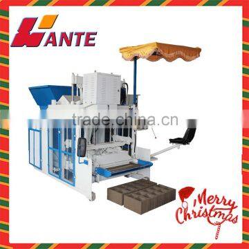 Merry Christmas WT12-15 WT10-15 concrete hollw block making machine for sale