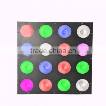 Tricolor COB rgb led blinder 16X15W led matrix light