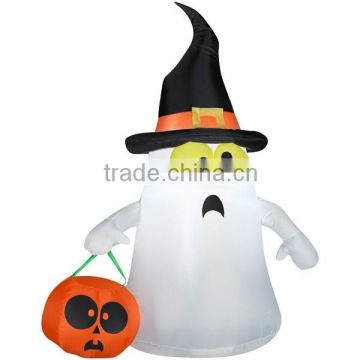 Airblown Inflatables Outdoor Ghost with Candy Tote, Small