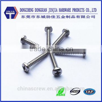 sheet metal cross recess pan head color-zinc self tapping screw