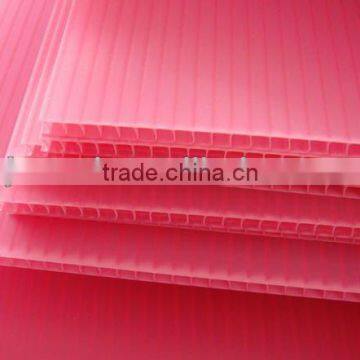 Pure Extruded Polipropylene corrugate Sheet