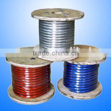 Nylon coated steel wire cable for fitness equipment                        
                                                Quality Choice